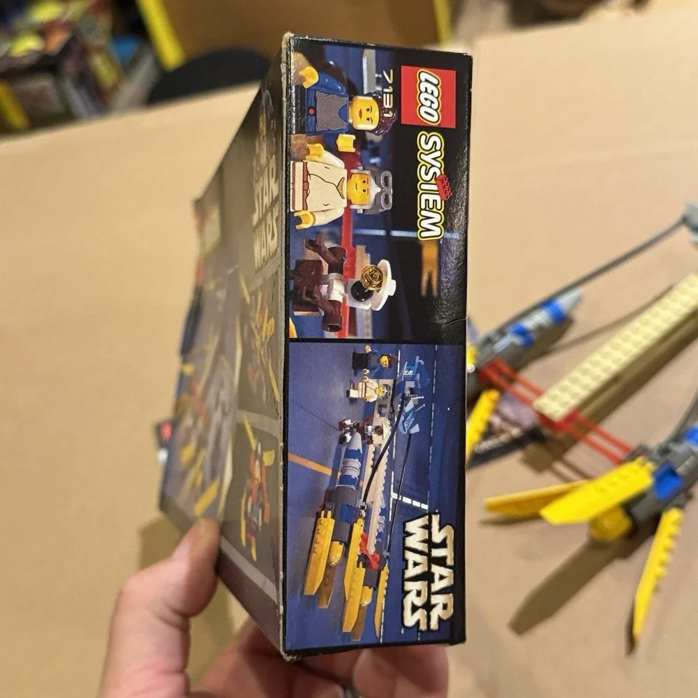 LEGO Star Wars set #7131 Anakin's Podracer Complete Box Instructions Minifigs